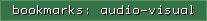bookmarks: audio-visual